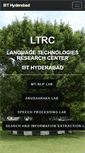 Mobile Screenshot of ltrc.iiit.ac.in