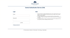 Desktop Screenshot of login.iiit.ac.in